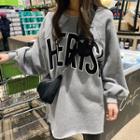 Cherish Letter Oversize Pullover