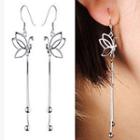 Butterfly Drop Earring 1 Pair - As Shown In Figure - One Size