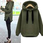 Zip-up Side Hoodie