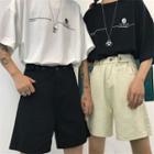 Couple Matching High Waist Shorts