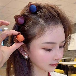 Set Of 4: Flocking Hair Clamp