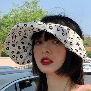 Flower Visor Hat