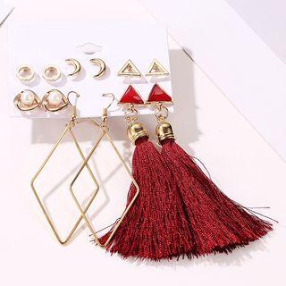 Set Of 6: Earring 11710 - 01 - Set - One Size