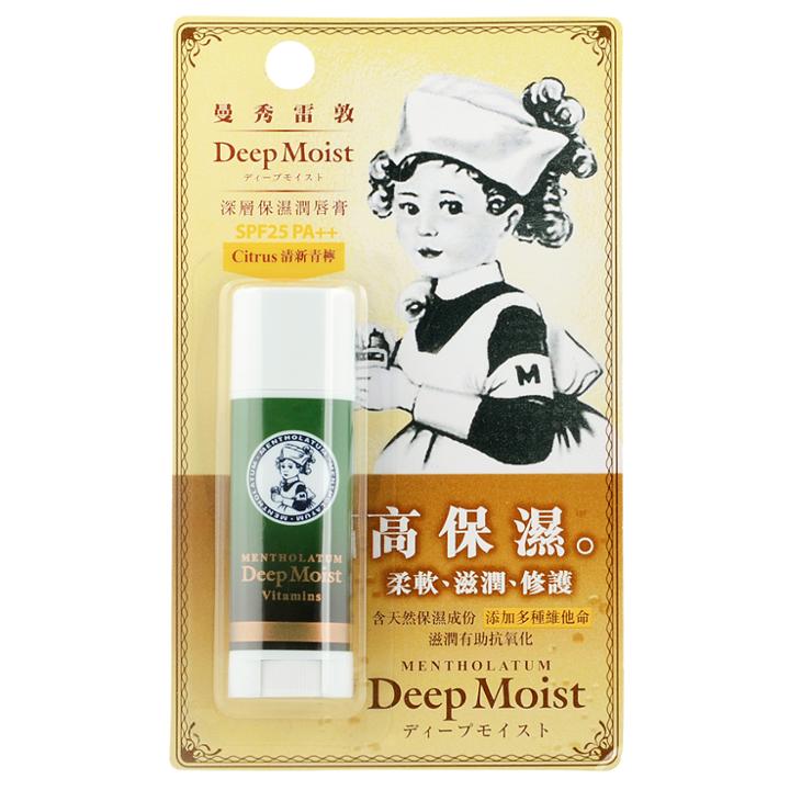 Rohto Mentholatum - Deep Moist Lip Balm Spf 25 Pa++ Citrus