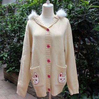 Super Sonico Rabbit Embroidered Cosplay Cardigan