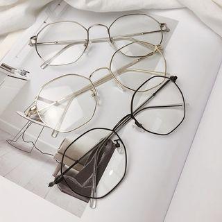 Retro Blue Light Blocking Metal Frame Eyeglasses