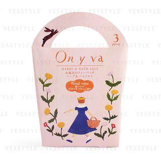 Charley - Oniva Bath Bag (floral Waltz) 40g X 3 Pcs