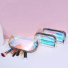 Holographic Pvc Zip Makeup Pouch (various Designs)