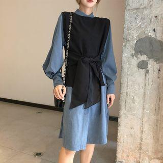 Tie-waist Vest Black - One Size