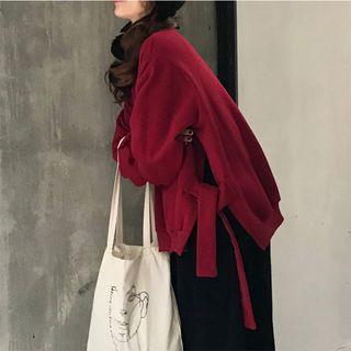 Side Tie Pullover