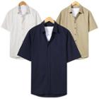 Patch-pocket Linen Shirt