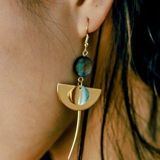 Geometric Dangle Earring