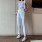 Lightweight High-waist Ankle Pants