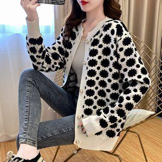 Floral Dot Cardigan