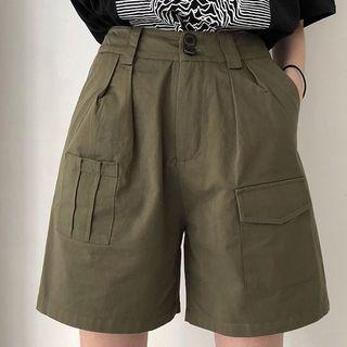 Plain Boyfriend Shorts