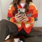 Striped Cardigan / Sweater / Sweater Vest