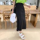Seam-trim Maxi Mermaid Skirt
