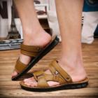 Peep-toe Sandals