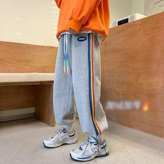 Rainbow Trim Sweatpants