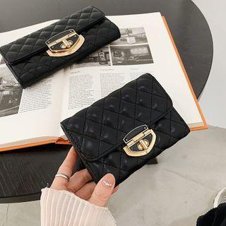 Quilted Trifold Wallet