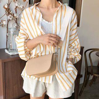 Striped Shirt Yellow - One Size