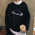 Long-sleeve Planet T-shirt Black - One Size