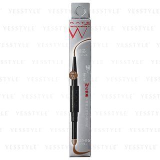Kanebo - Kate Lasting Design Eyebrow W (slim Core Pencil) (#br-1) 0.38g