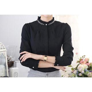 Frilled Trim Shirt