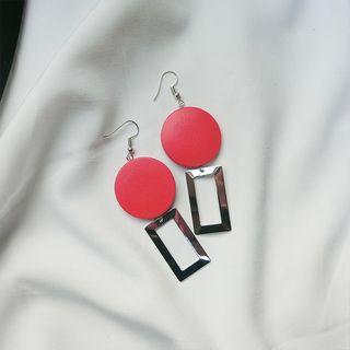 Wood Statement Earrings