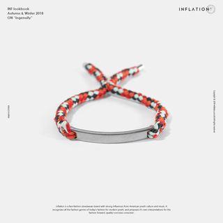 Woven Bracelet Red - One Size