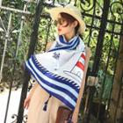 Printed Sun Protection Scarf 19 - One Size