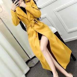 Notched Lapel Mermaid Coat
