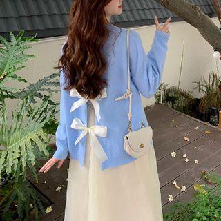 Bow Back Cardigan