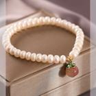 Faux Pearl Bracelet Pearl White - One Size