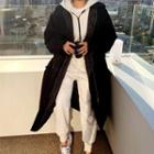 Belted Long Quilted Safari Coat