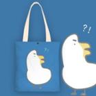Fun Duck Canvas Tote Bag