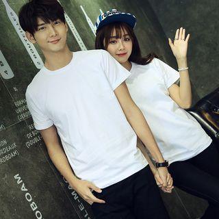 Short-sleeve Couple Matching T-shirt