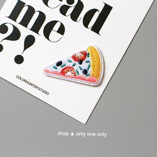Pizza Brooch / Applique Patch