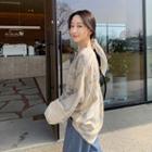 Long Sleeve Round Neck Ethnic Print Shirt As Shown In Figure - One Size