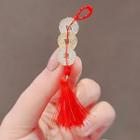 Pendant Brooch Ly2208 - Red - One Size