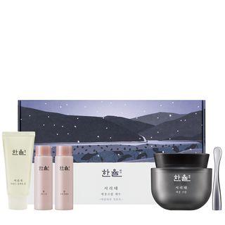 Hanyul - Seo Ri Tae Skin-refining Cream Special Set: Cream 50ml + Rice Essential Skin Softener 18ml + Emulsion 18ml + Pure Artemisia Cleansing Foam 32ml 4pcs