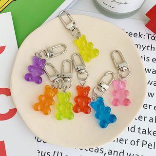 Plastic Bear Dangle Earring