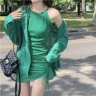 Halter Mini Dress / Shirt