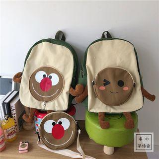 Detachable Pouch Backpack