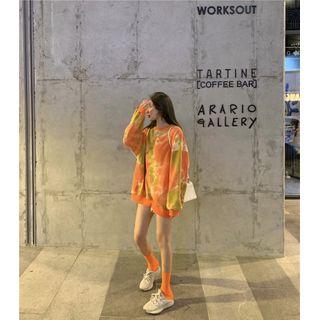 Tie-dye Pullover