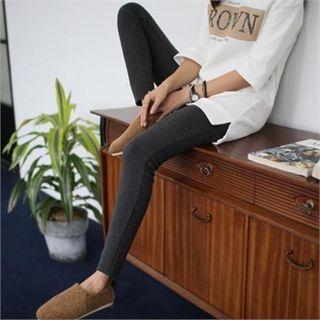 Two-tone Skinny Pants