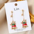 Christmas Bell Drop Earring As Shown In Figure - One Size