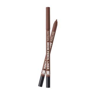 16brand - Sixteen Brow Pencil Liner (3 Colors) Hazelnt Brown