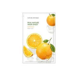 Nature Republic - Real Nature Mask Sheet - 8 Types Orange