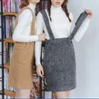 Knit Suspender Skirt